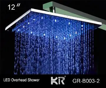 led lights led overhead shower