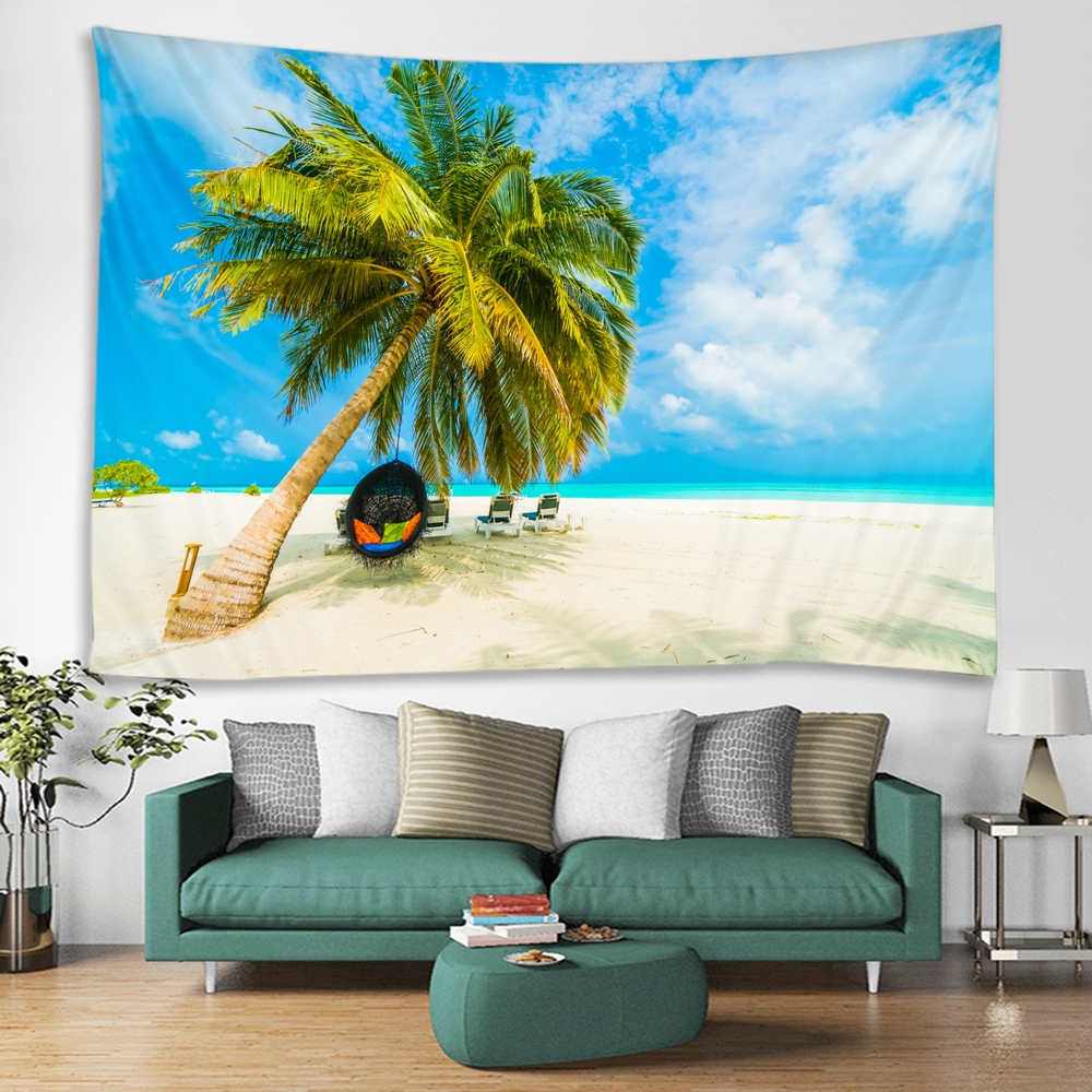 3D Beach Decorative tapestry2024-0 (6)-05