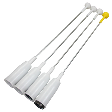 No.18 세탁기 붐 4 개의 노란색 철 파이프 56cm