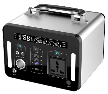 500-1000Wh Lithium ion Portable Solar Power Bank Station