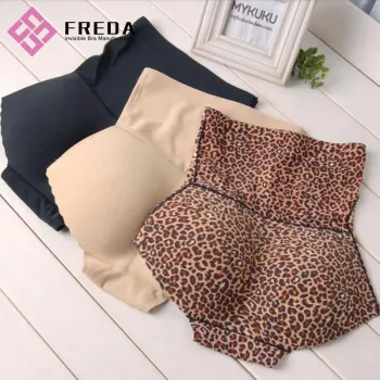 Soft Touch High Waist Silicone Padded Seamless Panties