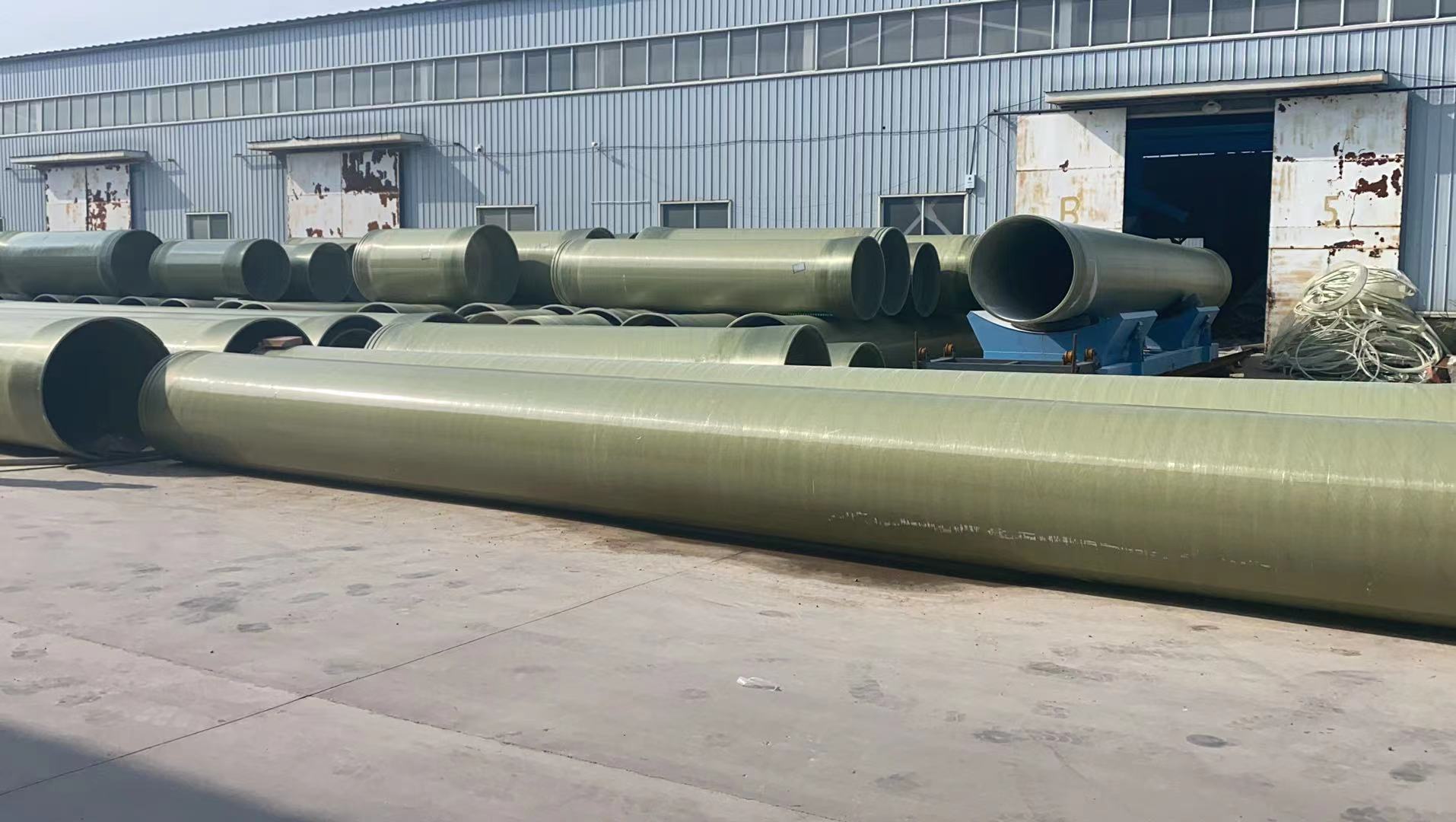 Fiberglass GRP FRP Pipes for Potable Water Transfer