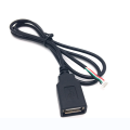 Прамысловы клас USB A да 5PIN Кабель жылля