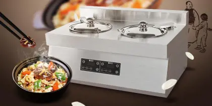 Shentop BST-A02 Automatic clay pot machine electric clay pot machine cooker equipment