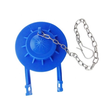 Blue PVC Flapper Toilet Flush Valve - HO105 2'' for Water Stopper with Chain