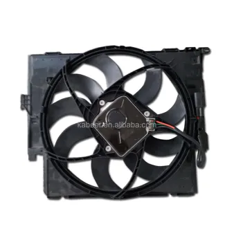 Electric 600W Car Condenser Cooling Fan Assembly