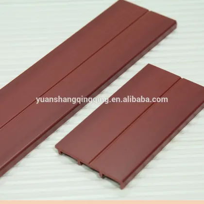 Ecological Wood-plastic Composite WPC Wooden Slats for Walls
