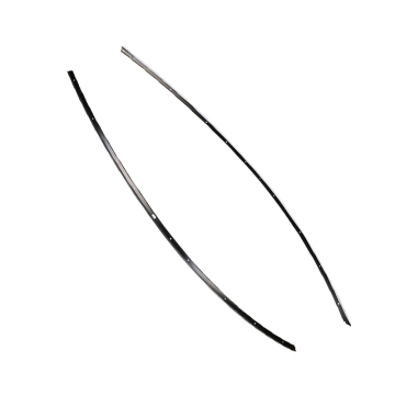 Black Right Side Upper Roof Molding Trim for Tesla Model Y 2021-2023 (Part No. 1495731-00-A)