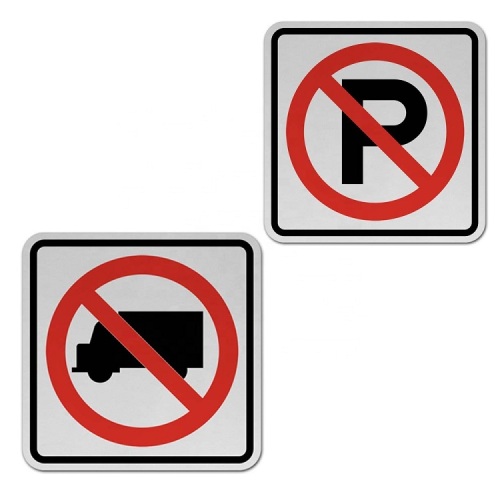 Aluminum Reflective Traffic Warning Signs Material