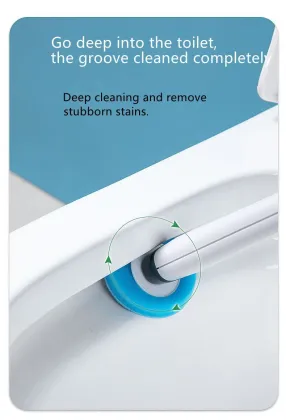 Disposable Toilet Brush Toilet Cleaner Cleaning Holder