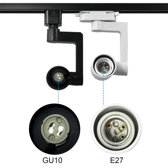 3W/5W/7W Aluminum LED Track Lamp Shell Bulb - GU10 MR16 Track Lighting with 360 Degree Beam Angle Adjustable Adapter (2-Wire)