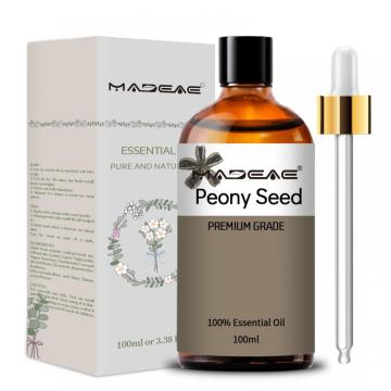 Pure natural Organic Cold-Pressed Moisturizing Carrier Peony seed Oil for Cosmetic skin care