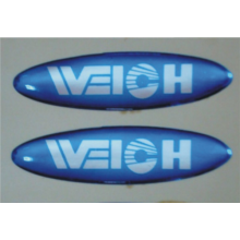 Soft Different Shape Plastic Nameplate