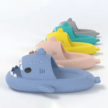 Second-Generation Thick-Soled Shark Slippers - Popular Summer EVAs for Men and Women