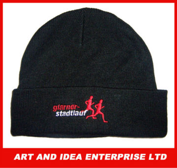 Latest promotion knitting beanie sport hats