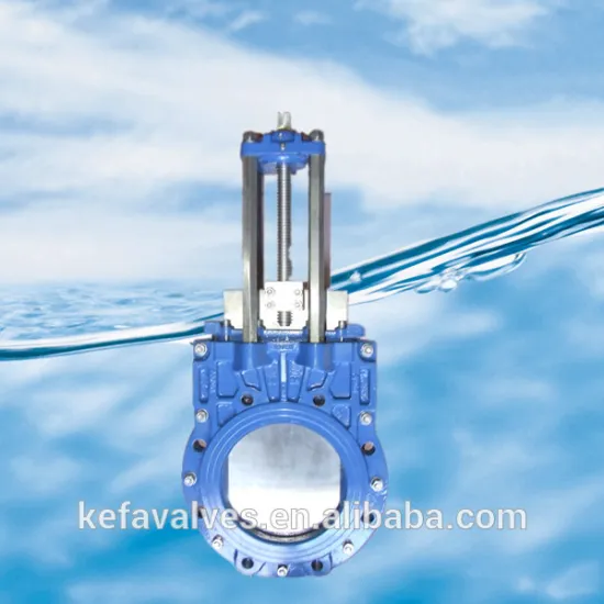 ductile iron knife gate valve rising stem /non-rising stem