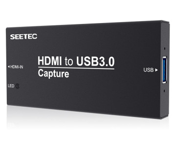 Seettec htu3.0 Metal case mini hdmi to usb capture convertisseur pour l'enregistrement vidéo et le streaming