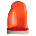 Orange PVC-Handschuhe Schaum-isolierte Flechning-Handschuhe