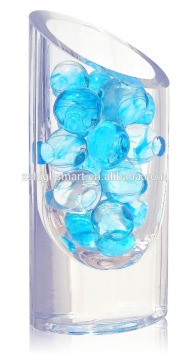 flower vase gel bead for sale in blue