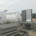 Tanque de armazenamento de LNG criogênico vertical de venda a quente para a Rússia
