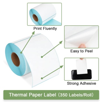 4" x 6" Direct Thermal Shipping Label