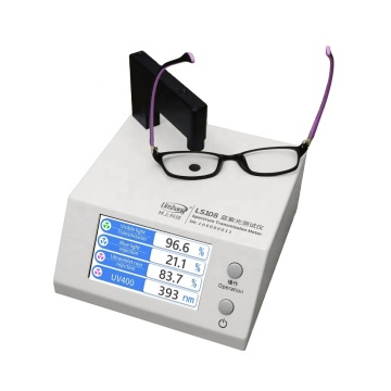 LS108 UV Blue Blocker Lens Transmission Meter: Testing Anti-Blue Light Eyeglass UV and Visible Light Transmittance