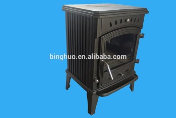 Cast Iron Stove, Wood Furniture