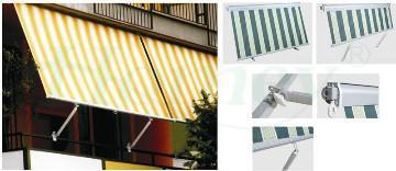 gazebo shades with crank handle