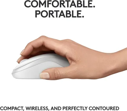 Logitech M240 Optical Portable Compact Silent Wireless Bluetooth Mouse