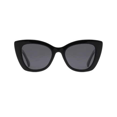 Klassische Form übergroßer UV400 -Farbtöne Acetat -Sonnenbrille