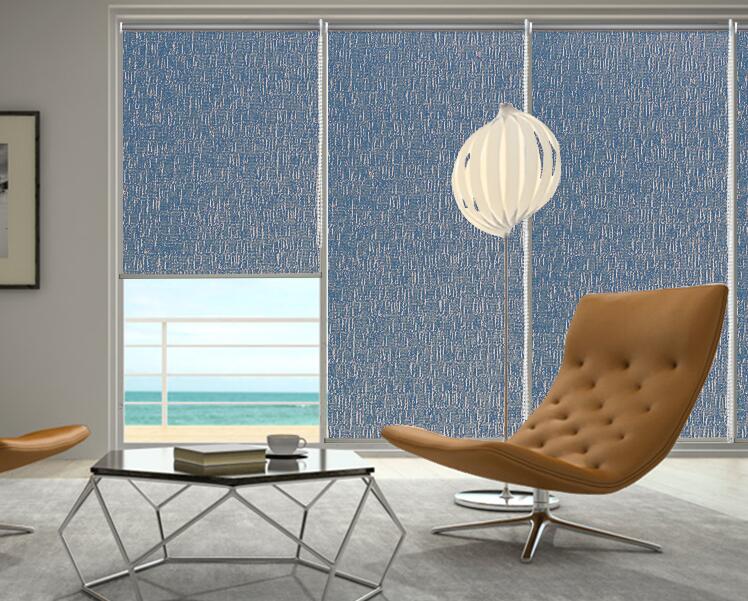 Wholesale Blackout Jacquard Dyed Roller Blind Curtain Shades