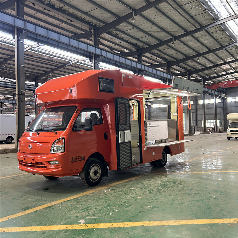 Street food burger truck