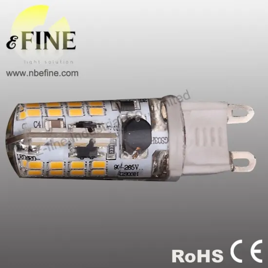 promotion dimmable G9 LED 3W 250lm silicone USD1.59