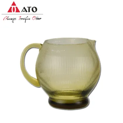 Green Water Juice Glass Pitcher Jug Cup Set
