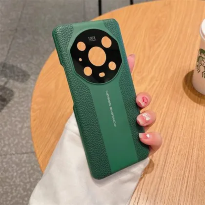 High-end Litchi Leather Case for Huawei Mate60 Pro/Pura70 Pro/Glory Magic6