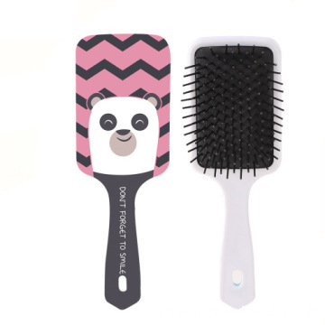 Animal Printed Hair Brush with Square Shape Airbag Comb
