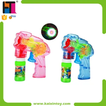 Wholesale Transparent Friction Manual Bubble Gun