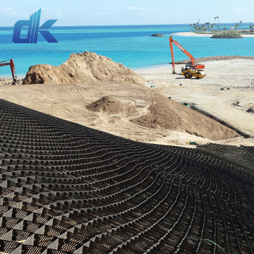 HDPE Geocell Plastic Stabilized Gravel Paving for Retaining Wall Reinforcement