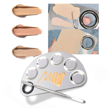 Professional Multi-use Stainless Steel Makeup Mixer for Cosmetics and Nail Art