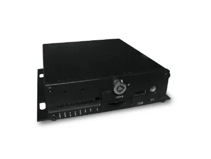 H.264 Compression Embedded 4 Channel Vehicle Mounted Dvr Camera Kits, Support 1t Sata Harddisk