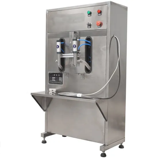 Low Cost 2 Nozzle Automatic Paste and Oil Filling Machine