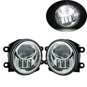Front Bumper LED Fog Light Driving Lamp Replacement for Toyota Tacoma 2016-2019
