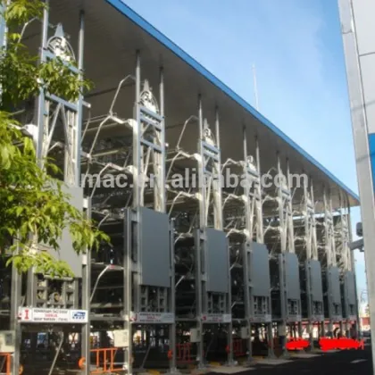 Automated mini car parking system/ vertical smart rotary car park