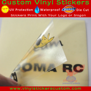 transparent remove static cling
