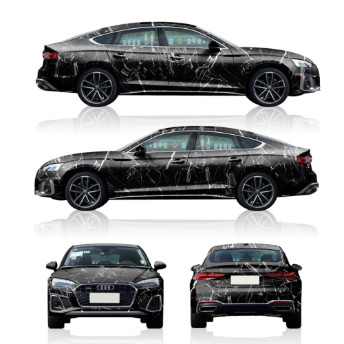 Black Marble Specialized Pattern Customization Wrap Vinyl