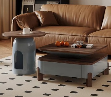 2024 Modern Minimalist High-End Coffee Table for Small Apartments