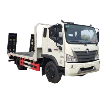 Foton 160hp Tow Wrecker Truck 4x2 รถบรรทุกที่ติดตั้งรถบรรทุกกู้คืน 5 ตันหนึ่งพ่วงหนึ่ง/สองคันกู้ภัยบนถนน