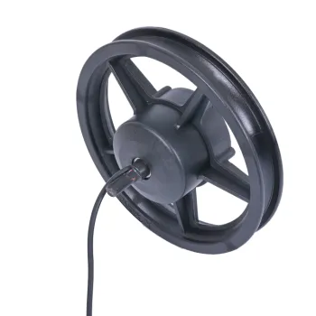 MEGHNA 12-inch Electric Kids Bike Wheel: 24V 80W Motor with Built-in Controller and Alloy Construction