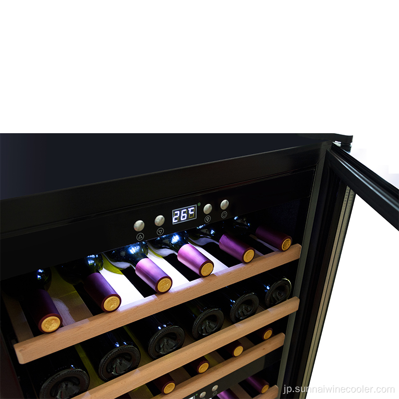 低ノイズ高容量のライト木製ラックワイン