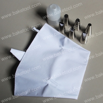 Stainless steel 6pcs Pastry Nozzles Decorating Set